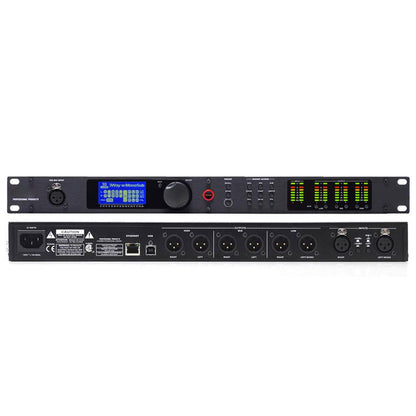 PA2 260 Silver Audio Processor Equalization &amp; Loudspeaker Management System 2 IN 6 OUT for DriveRack