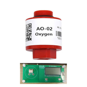 AO-02 Oxygen Concentration Sensor + ASAIR AO-02 Demonstration Board for Vehicle Exhaust Detection