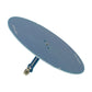 Right-handed Circular Polarization 15CM 610MHz-7GHz UWB Antenna Archimedes Spiral Antenna with SMA Male Connector