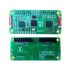 Mini Duplex Hotspot Motherboard for MMDVM Digital Modem Box and 433MHz Antenna Support for DMR / D-Star / NXDN / POCSAG