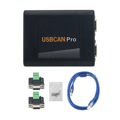 USBCAN-Pro USBCANPro USB to CAN Adapter USB CAN Analyzer w/ Black Shell Enables High Performance CAN