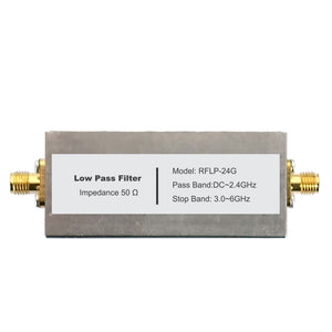 2.4GHz Low Pass Filter LPF with SMA Female Connector 50ohms Impedance High Quality RF Accessory