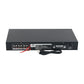220V Black Stereo 10-band Graphic Audio Equalizer Treble and Bass Adjustment EQ Built-in Bluetooth