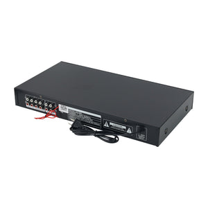 220V Black Stereo 10-band Graphic Audio Equalizer Treble and Bass Adjustment EQ Built-in Bluetooth