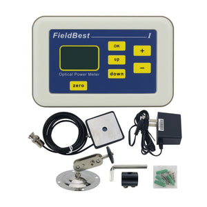 10uW-200mW Optical Power Meter Laser Power Meter Full Wavelength High Accuracy Resolution 10uW