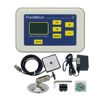 10uW-200mW Optical Power Meter Laser Power Meter Full Wavelength High Accuracy Resolution 10uW