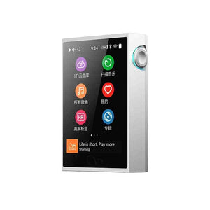SHANLING Silvery M1 PLUS Portable HiFi Lossless Audio Player ES9069Q DAC Decoder Headphone Amplifier Bluetooth5.2