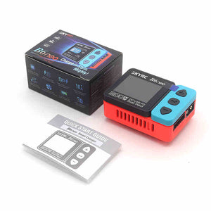 B6neo 200W 10A Battery Balance Charger with DC &amp; USB PD Dual Input for RC Car Model Aircraft Battery