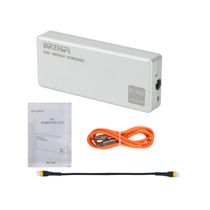 BRZHIFI DAC KB1 ES9038 150mW Headphone Amplifier with Aluminum Alloy Shell for 3.5mm Headphones