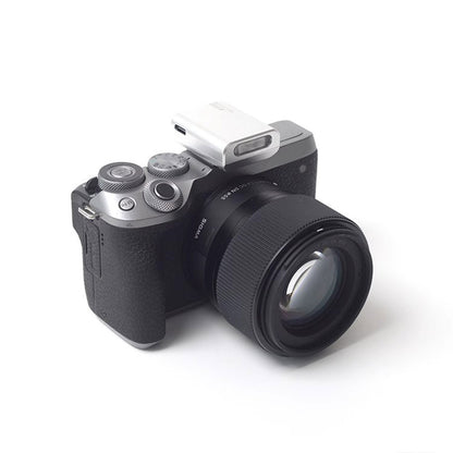 Reflx Lab Mini Flash Gen 2 Camera Flash (Silver Aluminum Alloy Shell) for Digital &amp; Film Cameras