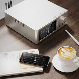 SHANLING Silvery 220V SM1.3 Digital and Streaming Audio Player AK4191EQ+AK4499EX DAC with 2.8-inch 1080P Touch Screen