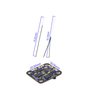 RadioMaster DBR4 Dualband ExpressLRS Receiver LR1121x2 RF Receiver Module Support Dual Channel Gemini Mode
