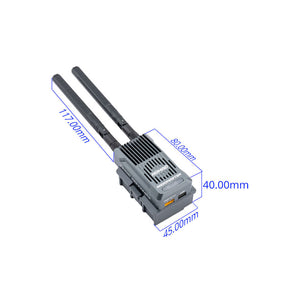 Nomad Gemini Xcrossband ELRS Dual 1W ExpressLRS Module 2.4GHz/900MHz 2xLR1121 RF Transceiver with Nano Adapter
