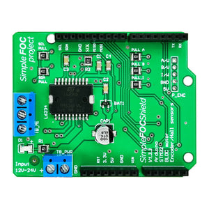 SimpleFOC Shield V1.3.3 Brushless DC Motor Driver Board for Low-power FOC Applications up to 5Amps