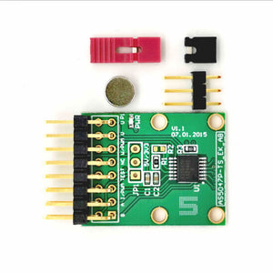 AS5047P Adapter Board (Bent Pin Header) 4096CPR w/ Index Supports Incremental &amp; Absolute Values