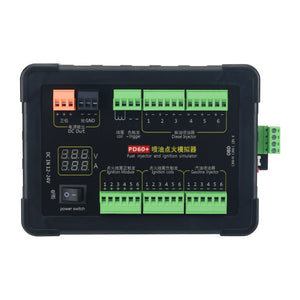 PD60 Fuel Injector Simulator and Ignition Coil Simulator for Gasoline Diesel Fuel &amp; ECU Maintenance