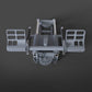 Wonwar F-16 Flight Rudder Pedals Flight Simulator Rudder Pedals Suitable for DCS Flight Cockpit