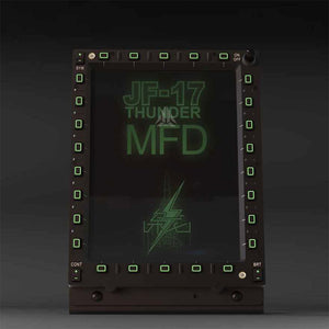 10&quot; Wonwar JF-17 FC-1 Thunder MFD Display Made of Metal for Microsoft Flight Simulator Cockpit