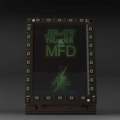 10&quot; Wonwar JF-17 FC-1 Thunder MFD Display Made of Metal for Microsoft Flight Simulator Cockpit