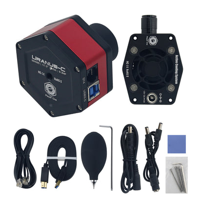 Player One Uranus-C IMX585 8.3MP Color Camera Astronomical Camera + Active Cooling System (ACS)