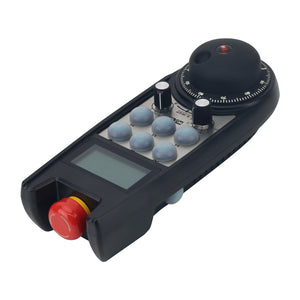 XWGP-ETS Wireless Manual Pulse Generator 6-Axis CNC MPG Wireless Handwheel Real Time Display for Siemens