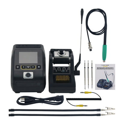 FNIRSI DWS-200-F210 Advanced Version Smart Constant Temperature Soldering Station 2.8-inch TFT Display with 3 Soldering Tips