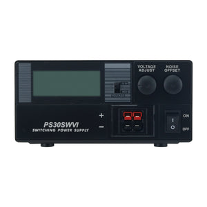 PS30SW VI Radio Switching Power Supply Digital Display LCD Adjustable Voltage 30A with Temperature-control Fan