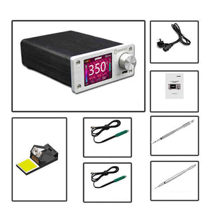 GEEBOON Solder Station Soldering Station Kit (240W TC20A Main Unit + C245-K &amp; C210-K Soldering Tips)