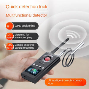 K66 Intelligent Wireless Signal Detector Hotel Hidden Camera Detector IR Scanning Anti-eavesdrop/Anti-tracking