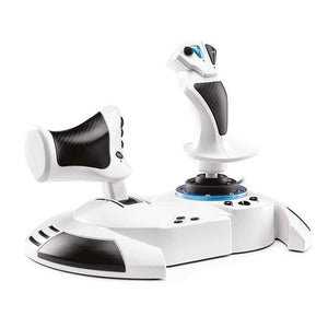 White Original T.Flight Hotas One Flight Stick and Throttle + TFRP Rudder Pedals for Xbox One/S/X/PC