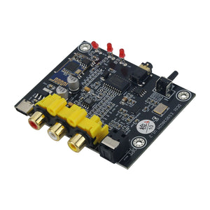 ES9038 Decoder Board Coaxial Optical Fiber High Performance Decoder Module Bluetooth5.0 for QCC3003 TV Box/Audio Player
