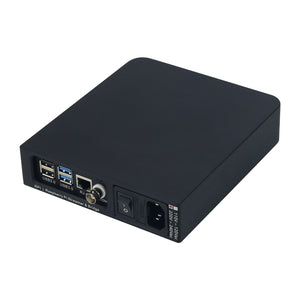 LHY Audio Black RPI Streaming Digital Music Turntable Roon Bridge HiFi Audio Player for Raspberry Pi Streamer &amp; Bridge