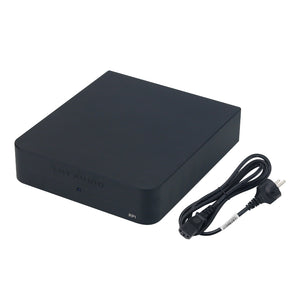 LHY Audio Black RPI Streaming Digital Music Turntable Roon Bridge HiFi Audio Player for Raspberry Pi Streamer &amp; Bridge