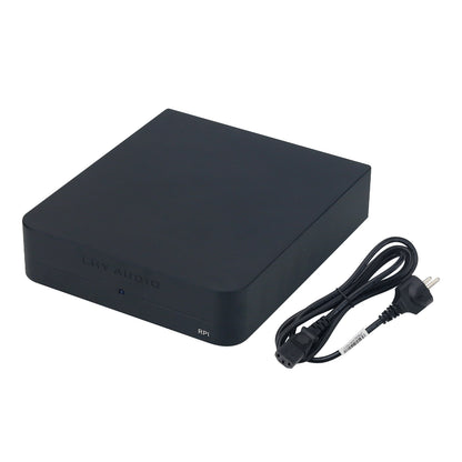 LHY Audio Black RPI Streaming Digital Music Turntable Roon Bridge HiFi Audio Player for Raspberry Pi Streamer &amp; Bridge