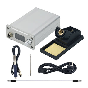 WOKA Silver Universal Soldering Station 150-480°C Soldering Iron Station with JBC245 Soldering Tip