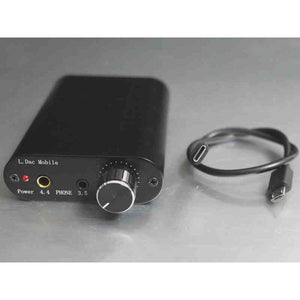 L1305 Portable 4.4 Balanced Output Headphone Amplifier TDA1305 Audio Decoder with Type-C to Micro USB Cable