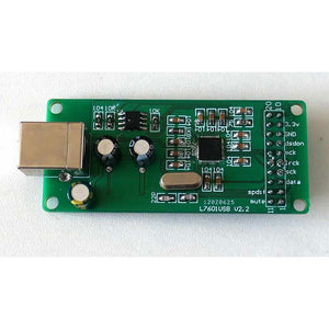 L7601 USB Digital Audio Interface Asynchronous Sub Card Compatible with XMOS/Italian Amanero DSD Bus