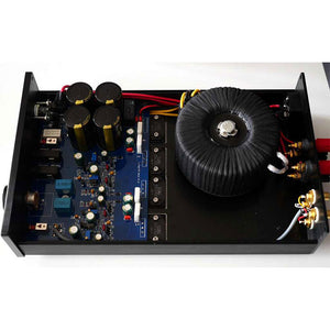 L.NAP140 Gold HiFi Stereo Power Amplifier 80Wx2 Output Low Distortion Headphone Amplifier Reference for NAIM Design