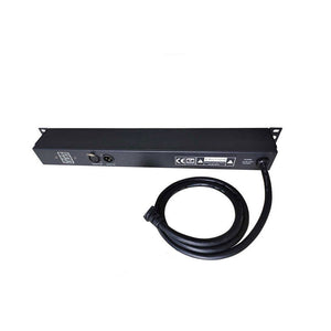 CP0802 Power Sequence Controller Power Supply Sequencer with 8 Sockets &amp; Smart Switch for DMX512