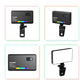 LW140RGB LW140-RGB Fill Light 8W 2500K-9000K RGB Video Light w/ 140 LED Beads &amp; 26 Light Effects