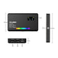 LW140RGB LW140-RGB Fill Light 8W 2500K-9000K RGB Video Light w/ 140 LED Beads &amp; 26 Light Effects