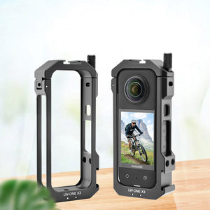 LW-ONE X3 Multifunction Camera Cage Rig Aluminum Alloy Camera Accessory Used for Insta360 ONE X3