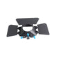 M1 Mini Matte Box Photography Accessory with Three Flags for 85mm Lens SLR &amp; Mirrorless Cameras