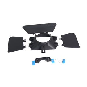 M1 Mini Matte Box Photography Accessory with Three Flags for 85mm Lens SLR &amp; Mirrorless Cameras