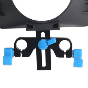 M1 Mini Matte Box Photography Accessory with Three Flags for 85mm Lens SLR &amp; Mirrorless Cameras