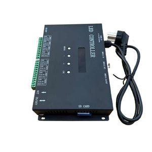 A8Pro DMX512 Console LED Controller Full-color LED Strip Controller w/ 9 DMX512 Channels for KTV Bar