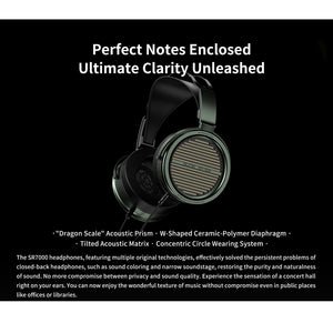 Aune SR7000 Butterfly Wired Headphones over Ear Designed with High Sound Quality &amp; Carrying Case