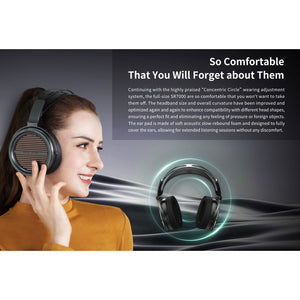 Aune SR7000 Butterfly Wired Headphones over Ear Designed with High Sound Quality &amp; Carrying Case