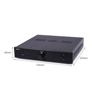 XLR-TUBE HiFi Electronic Tube Amplifier Ultra-low Distortion Balanced Preamplifier ECC82 Tube x 3 + 6Z4J Tube x 1