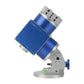 JUWEI-17 Harmonic Equatorial Mount (Blue Silver with Narrow Dovetail Groove) + Wired Hand Controller